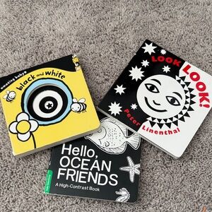 High-Contrast Baby Board Books Set